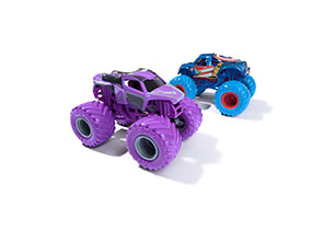 Monster Jam 1:64 Marvel 2 Pack Assorted